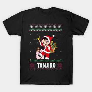 Tanjiro Ugly Christmas T-Shirt